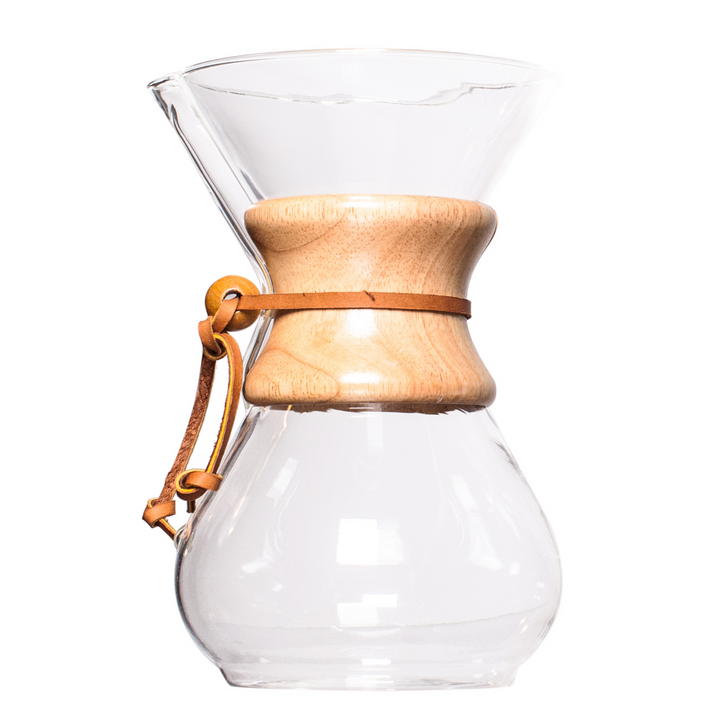 Chemex 6 Cup Coffee Maker - Classic & Glass Handle Styles
